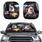 Windshield Sunshade Renewold Eagle Animal 4 de julho, 2 unidades