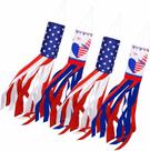 Windsock Flag American 100cm Poliéster Vermelho, Branco, Azul