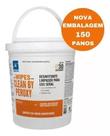 Wipes Clean By Peroxy Lenços Desinfetante Limpeza Uso Geral 150 Unidades - Spartan
