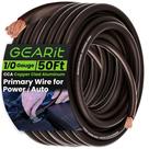 Wire GearIt, calibre 1/0 (15 m), alumínio revestido de cobre, CCA, preto