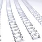 Wire-o Branco 5/16 Duplo Anel Para 50fls A4 3x1 100 Un Wire-o Branco 5/16 Duplo Anel Para 50fls A4 3x1 100 Un