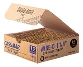 Wire-o para encadernação A5 1 1/4 2x1 para 270fls bronze 12un Wire-o para encadernação A5 1 1/4 2x1 para 270fls bronze 12un
