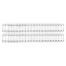 Wire-o Prata 2,5x28cm para Encadernadora The Cinch We R - 2 Unidades