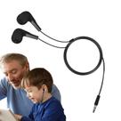 Wired Kids Earbuds Fones de ouvido intra-auriculares com microfone e conector de 3,5 mm Wired Kids Earbuds Fones de ouvido intra-auriculares com microfone e conector de 3,5 mm