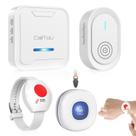 Wireless Caregiver Pager CallToU para idosos com 2 Call Bell