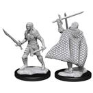 WizKids Dungeons & Dragons em miniatura Nolzur's Marvelous Elf Fighter (Masculino)