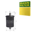 Wk 716/6 - Filtro De Combustível Plástico - Gol 1994 A 2006 / Logus 1992 A 1996 / Parati 1995 A 2006 / Pointer 1993 A 1996 / Quantum 1994 A 2001 / San