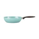 Wok 24 cm Revestimento Cerâmico Antiaderente Mineral Resist Cor Verde Ceramic Life Suprema Brinox