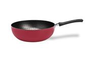 Wok Brinox Anis Antiaderente Pró-flon Ø 28 cm 4,1 Litros Vermelho Borgonha