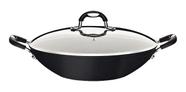 Wok Em Alumínio Mônaco Induction 32cm Preta Tramontina