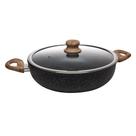 Wok Indução Com Tampa 28cm Rev Cerâmico Preto Granilite Wolff Wok Indução Com Tampa 28cm Rev Cerâmico Preto Granilite Wolff