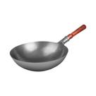 Wok Tradicional De Ferro Forjado À Mão, Panela Antiaderente Com Cabo De Madeira, Utensílios De