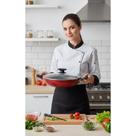 Wok Vermelha Antiaderente 28cm Rápida e Fácil Limpeza Wok Vermelha Antiaderente 28cm Rápida e Fácil Limpeza