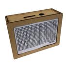 Woodbox Cofre Em MDF Guarde 1 Mil Método Kakeibo - Cores