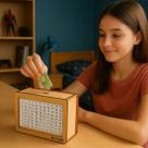 Woodbox Criativo Decorativo Guarde Dinheiro Método Japonês 5.000 Woodbox Criativo Decorativo Guarde Dinheiro Método Japonês 5.000