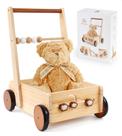 Wooden Baby Walker Push Toys PairPear Adjustable Speed