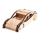 Wooden Doodle Car Toy Early Learning para crianças em madeira de pinho Wooden Doodle Car Toy Early Learning para crianças em madeira de pinho