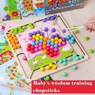 Wooden Go Games Set Dots Beads Jogos de Tabuleiro Brinquedo para crianças