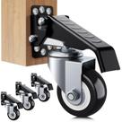 Workbench Casters SOLEJAZZ, 300 kg, rodas retráteis, pacote com 4