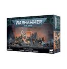 Workshop de jogos de brinquedo Warhammer 40k Astra Militarum Cadian Command Squad