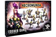 Workshop de jogos em miniatura Necromunda Escher Gang com 10 bases