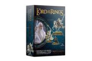 Workshop de jogos em miniaturas O Senhor dos Anéis Gandalf e Peregrin