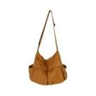 Workwear lona ombro grande capacidade retro messenger bag nova classe estudante messenger bag