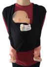 Wrap Sling Várias Cores Preto/Preto