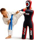 Wrestling Dummy Stylso Black 19 cm de MMA para crianças não preenchidas