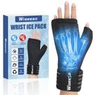 Wrist Ice Pack Wrap Wisesso reutilizável para mãos quentes e frias