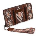 Wristlet Western Wallet Montana West Wrangler para mulheres