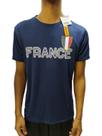 Wum22084 - camiseta mas pes silk franca copa2022 / azul marinho / p