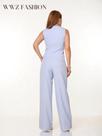 Wwz Fashion- Conjunto Feminino Calça e Colete Luis Twill 90802 Wwz Fashion- Conjunto Feminino Calça e Colete Luis Twill 90802