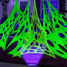 Wymulot Giant Glow in Dark Spider Web 520x213 cm Outdoor DIY