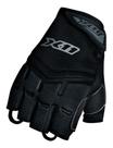 X11 luvas fit x. tecido 1/2 dedo preto (ggg)