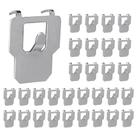 Xadnitu 30 suportes para quadros de gesso com garra de aço 30 lb, 30 peças