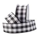 Xadrez quadriculado Ribbon Royal Imports Buffalo Checkered Christmas 2,5 cm Xadrez quadriculado Ribbon Royal Imports Buffalo Checkered Christmas 2,5 cm