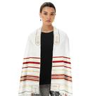 Xale de oração Halleluyah Messianic Talit 183x56 cm com bolsa