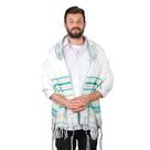 Xale de oração Halleluyah Messianic Talit 72x22cm com bolsa acrílica