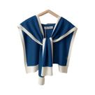 Xale De Tricô Primavera/Outono, Lenço De Pescoço E Ombro Para Escritório Com Ar Condicionado, Casual
