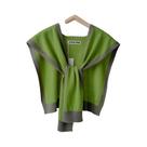 Xale De Tricô Primavera-Outono, Lenço De Pescoço E Ombro Para Escritório Com Ar Condicionado, Casual