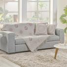 Xale Decorativo Turin com Franja 1,60m x 1,40m Jacquard 1 Peça 58% Algodão 42% Poliéster - Mandala Rose Xale Decorativo Turin com Franja 1,60m x 1,40m Jacquard 1 Peça 58% Algodão 42% Poliéster - Mandala Rose