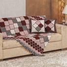 Xale Decorativo Turin com Franja 1,60m x 1,40m Jacquard 1 Peça 58% Algodão 42% Poliéster - Marrocos Compose Xale Decorativo Turin com Franja 1,60m x 1,40m Jacquard 1 Peça 58% Algodão 42% Poliéster - Marrocos Compose