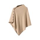 Xale Feminino Grande De Tricô Com Fivela Diagonal, Versátil, Moda Primavera Outono