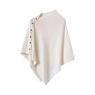 Xale Feminino Grande De Tricô Com Fivela Diagonal, Versátil, Moda Primavera Outono Xale Feminino Grande De Tricô Com Fivela Diagonal, Versátil, Moda Primavera Outono