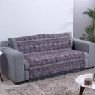Xale para Sofá Manta Luxor Jacquard 2,10x1,35m com Franja