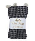 Xale Sofá Pompom 140x150cm Dcaza