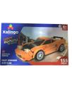 Xalingo Bloco Super Maquina Cidade 155 Peças Fast Orange Car