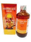Xarope de ácido ascórbico Ceelin 120mL para crianças de 2 a 12 anos