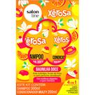 Xerosa kit shampoo 300ml + condicionador 200ml baunilha doce